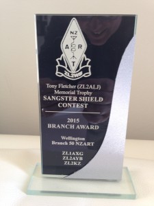 Branch Award for Sangster Shield Contest